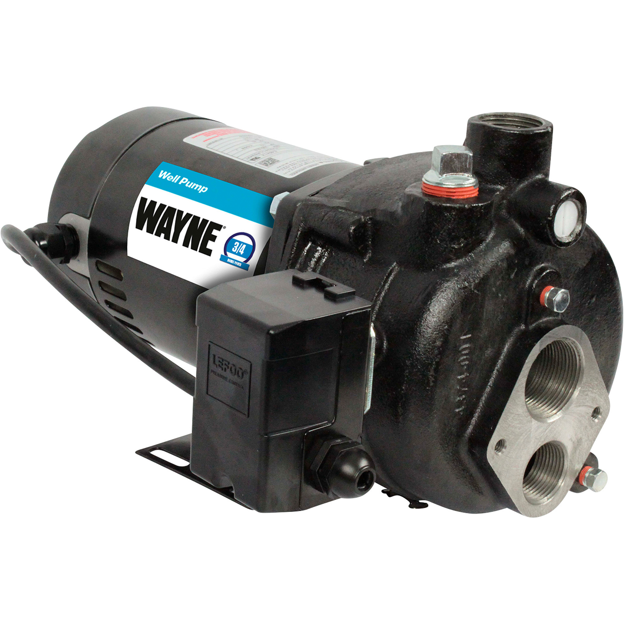 Wayne Deep Well Jet Pump, 990 GPH, 3/4 HP, Model# CWS75